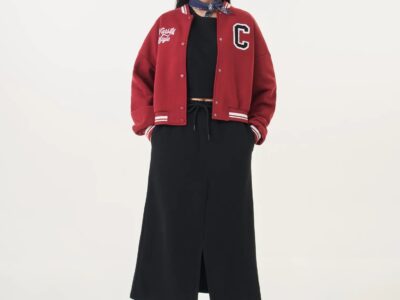 Áo Khoác Nỉ Nữ Dáng Bomber Ngắn