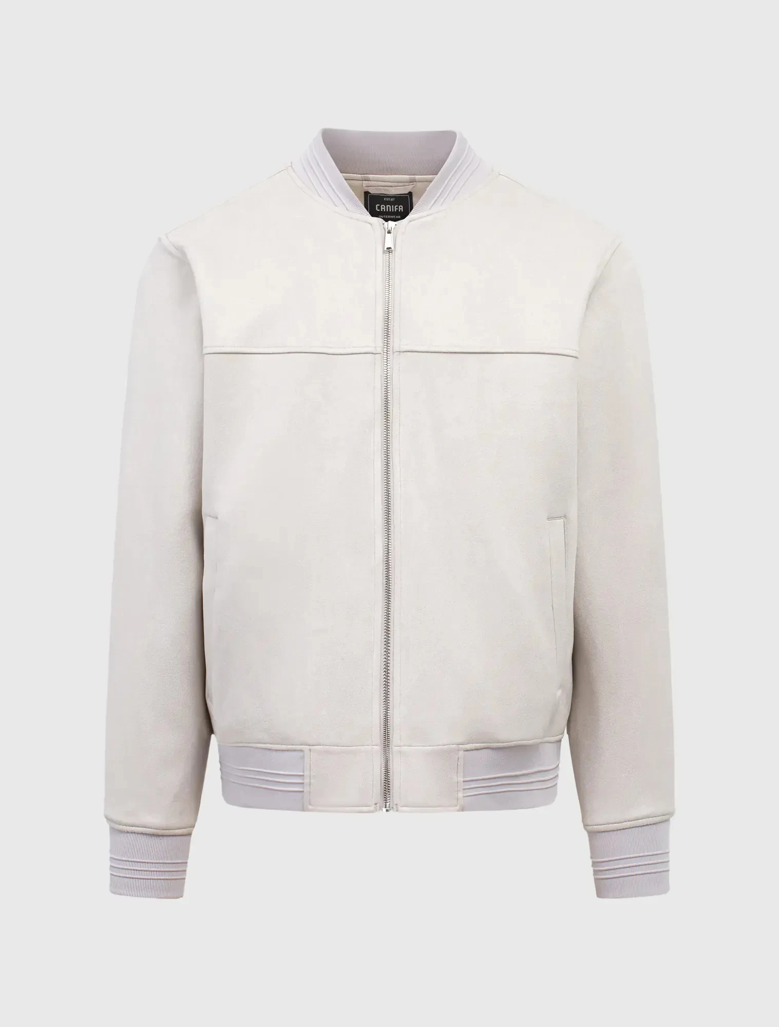 Áo Khoác Bomber Nam Da Lộn - Ảnh 7