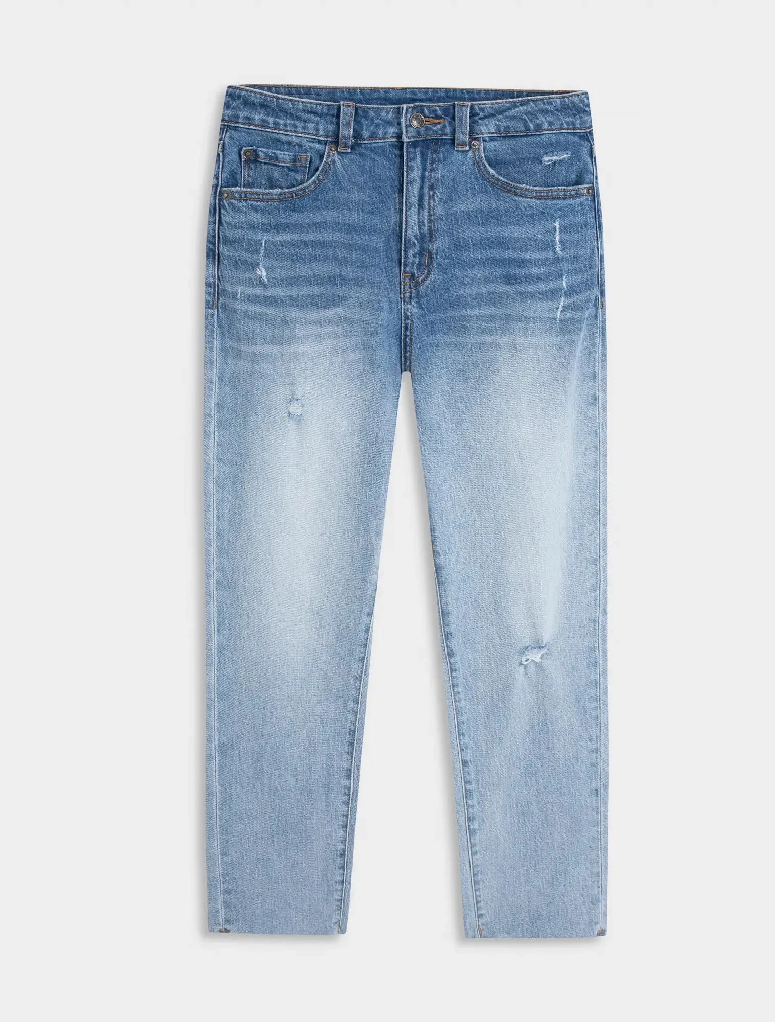 Quần Jeans Nữ Dáng Crop - Ảnh 5