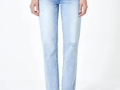 Quần Jeans Nữ Dáng Crop