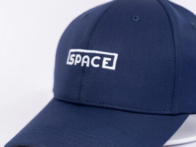 Mũ Lưỡi Trai Thêu Space Màu Navy