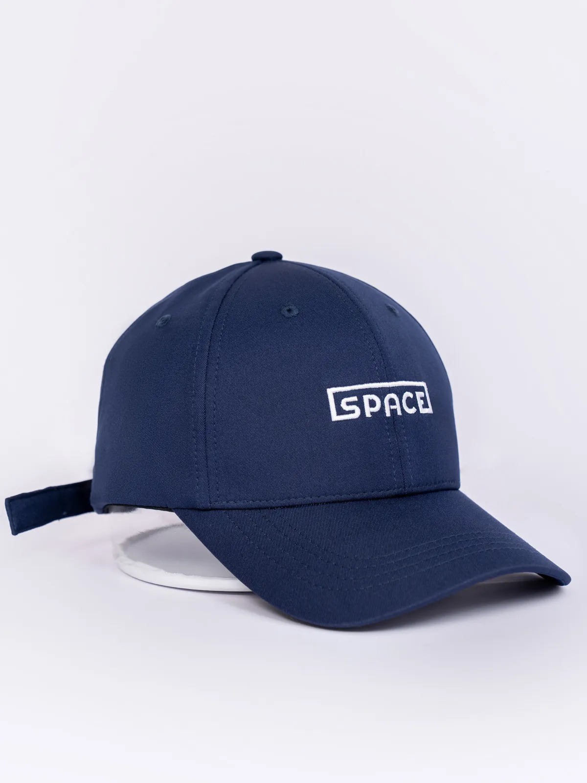 Mũ Lưỡi Trai Thêu Space Màu Navy - Ảnh 4