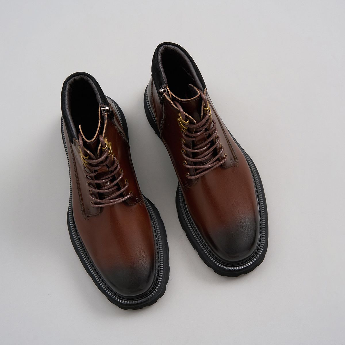 Giày Combat Boot đế Chunky GNLAKX888-1-N - Ảnh 3