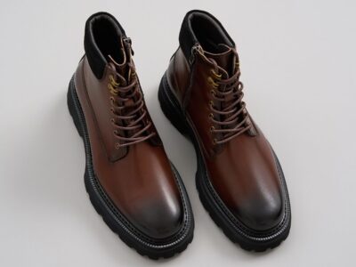 Giày Combat Boot đế Chunky GNLAKX888-1-N