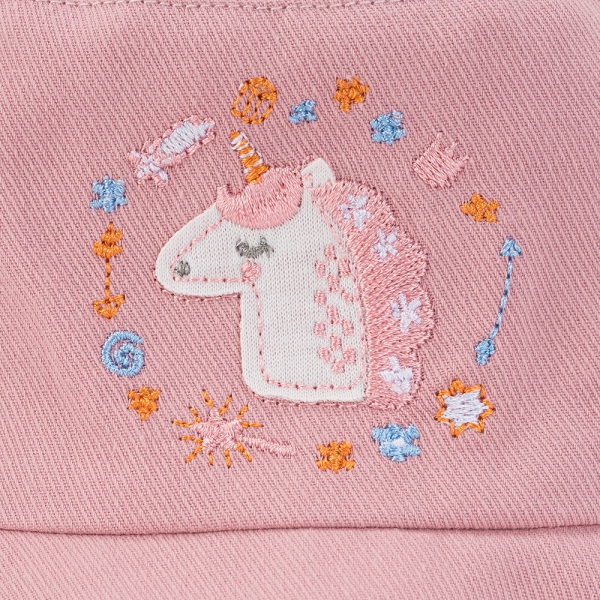 Nón bé gái lớn vành tròn Animo A2404_MN005 (52cm,Hồng nhạt) - Ảnh 5